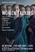 Women Talking cover: women standing in a group staring. 