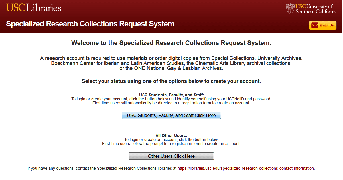 Specialized Research Request System