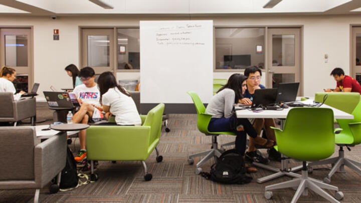Leavey Library Study Space