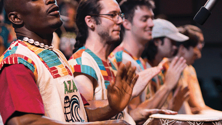 Visions & Voices: West African Drumming and Dancing: Wellness Workshops with Nani Agbeli 