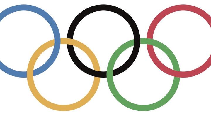 Graphic of Olympic rings
