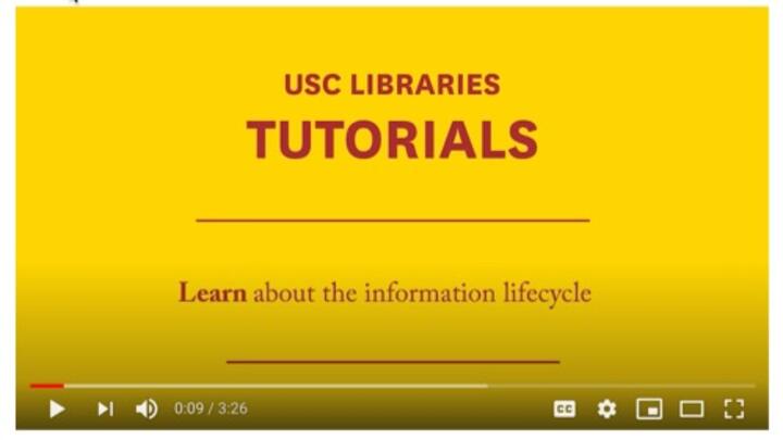 information cycle video thumbnail