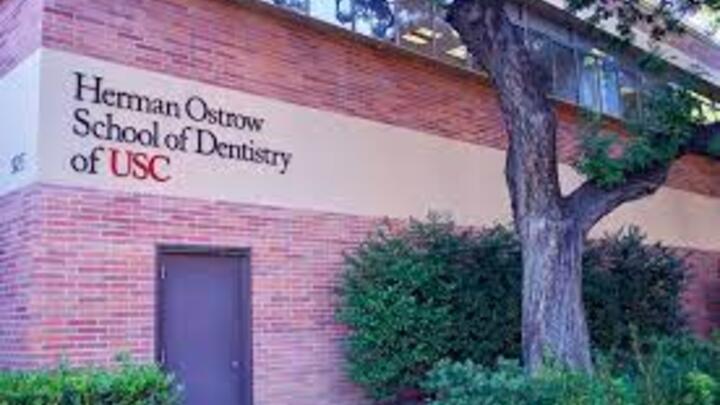 Herman Ostrow School of Dentistry building