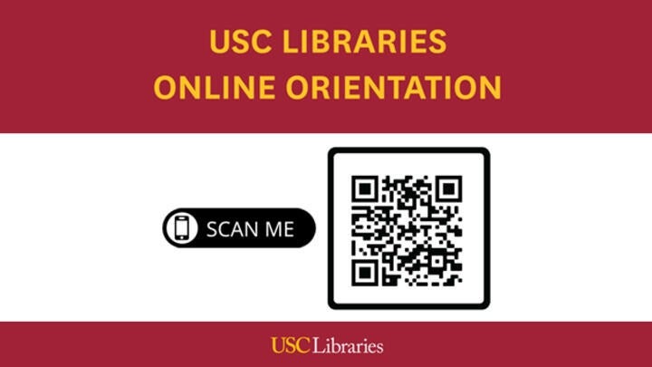 USC Libraries Online Orientation 