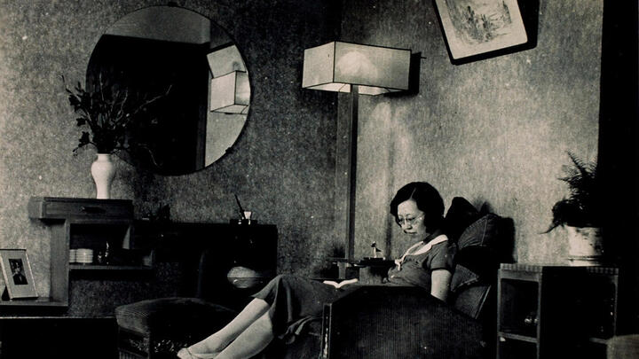 Eileen Chang at home in Los Angeles