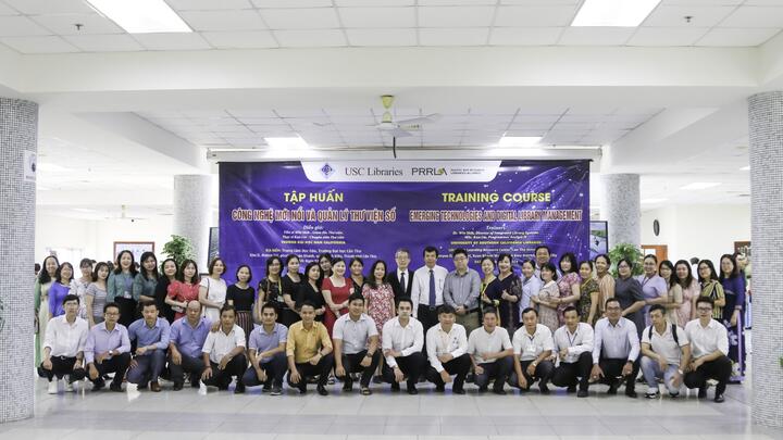 Participant at the workshop's opening day on March 7, 2024, at Can Tho University in Vietnam