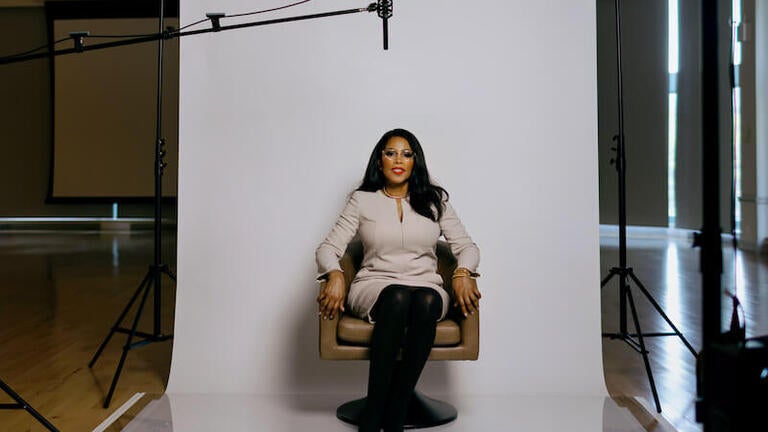 Dr. Ilyasah Shabazz sits for her Interactive Interview