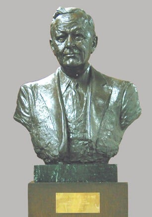 Bust of Norman Topping