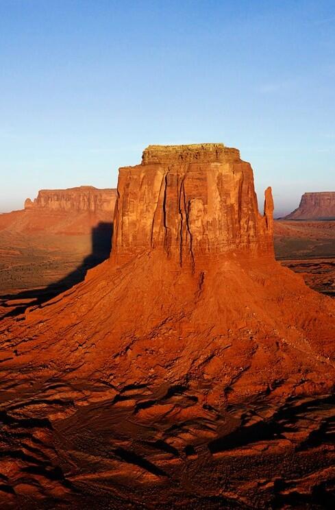 Photo of desert mesa