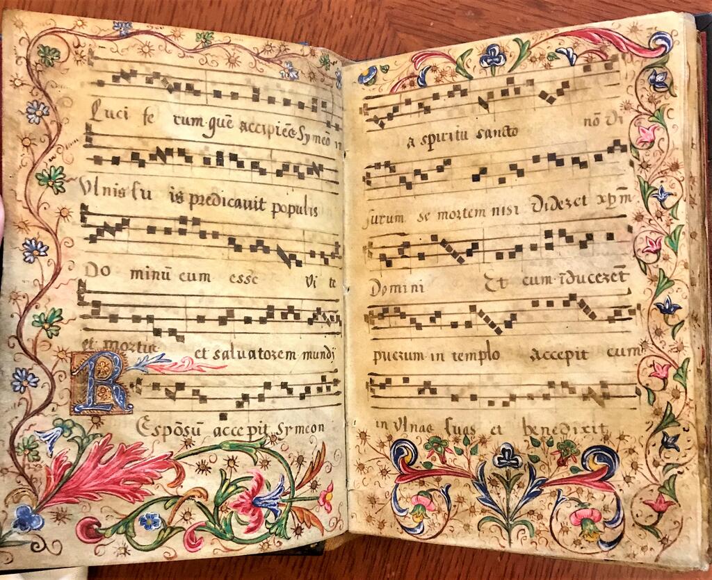 HOOSE LIBRARY COLLECTIONS, Flewelling Antiphonary